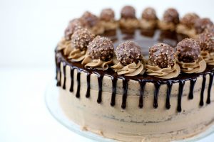 Ferrero Rocher Drip Cake