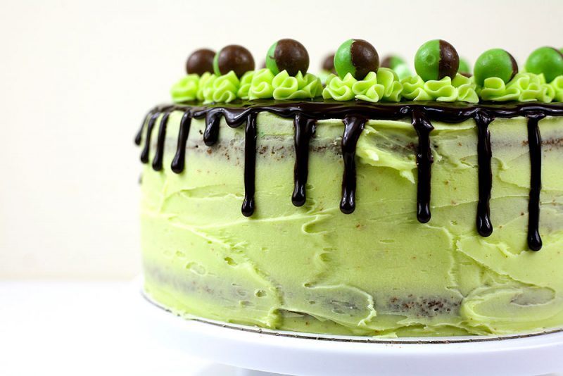 Mint Aero Layer Cake