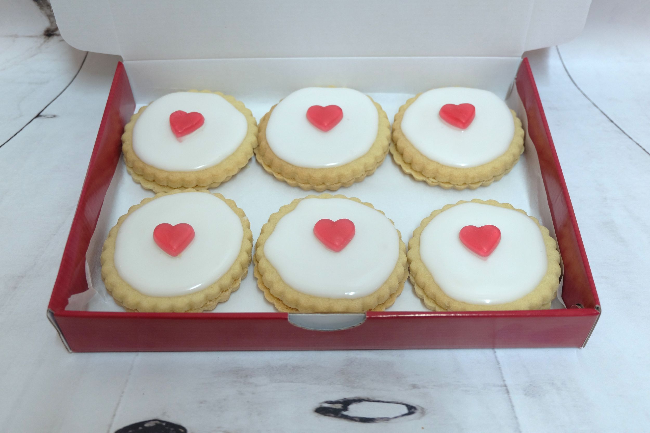 Valentine's Empire Biscuits